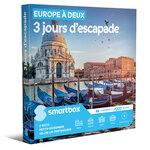 SMARTBOX - Coffret Cadeau Europe à deux - 3 jours d'escapade -  Séjour