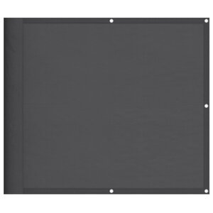 vidaXL Écran de balcon anthracite 90x800 cm 100 polyester oxford