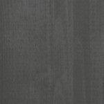 vidaXL Meuble TV HAMAR Gris foncé 106x40x40 cm Bois massif de pin