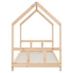 vidaXL Cadre de lit pour enfants 90x200 cm bois de pin massif