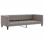 vidaXL Lit de repos taupe 80x200 cm tissu