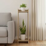 vidaXL Support de Plante Chêne Sonoma 30 x 30 x 100 cm