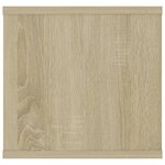 vidaXL Étagère murale Chêne sonoma 102x30x29 cm Bois d’ingénierie