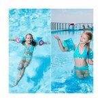 2 x brassards gonflables de natation enfants 3-6 ans  flotteurs piscine & plage - pack duo citron donut