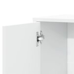 vidaXL Buffet blanc 60x31x70 cm bois d'ingénierie