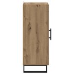 vidaXL Buffet Chêne artisanal 34 5 x 34 x 90 cm