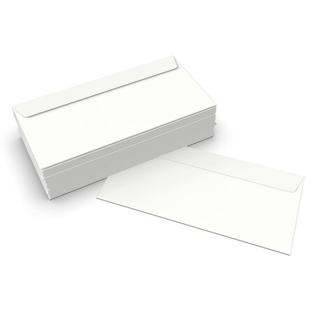 Lot de 250 enveloppe blanche 110x220 mm (dl)