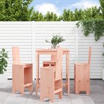 vidaXL Ensemble de bar de jardin 5 Pièces bois massif de Douglas