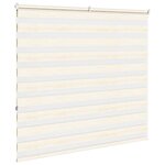 vidaXL Store zèbre beige marbré largeur du tissu 150 9 cm polyester