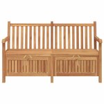 vidaXL Banc de Rangement de Jardin Marron 150 x 60 x 90 cm