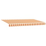 vidaXL Auvent Rétractable Multicolore 400 x 200 cm