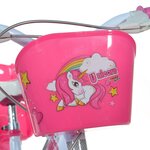 Dino bikes vélo pour enfants unicorn rose 16"