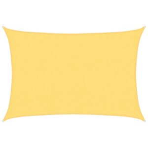 vidaXL Voile d'ombrage 160 g/m² Beige 2 5x4 m PEHD