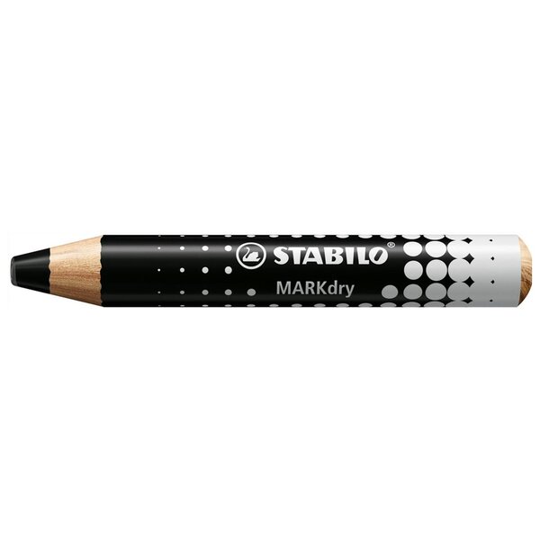 Crayon marqueur MARKdry - noir STABILO