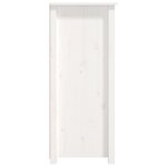 vidaXL Buffet Blanc 83x41 5x100 cm Bois massif de pin