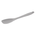 Spatule cuillère professionnelle cuisine grise en silicone résistant à la chaleur - 285 mm - vogue -  - silicone