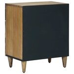 vidaXL Armoire de lit Marron 50 x 33 x 60 cm Bois de mangue massif