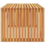vidaXL Table Basse de Jardin 90x45x35 cm Bois Massif Acacia