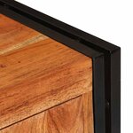 vidaXL Meuble TV Marron 120 x 30 x 50 cm Bois d'acacia massif