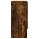 vidaXL Armoire murale chêne fumé 60x31x70 cm bois d'ingénierie