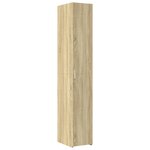 vidaXL Armoire de rangement mince chêne sonoma 30x42 5x225 cm