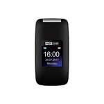 Maxcom comfort mm 824 téléphone portable à clapet  noir
