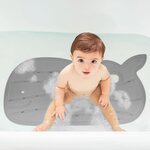Skip hop tapis de bain bébé moby gris