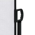 vidaXL Auvent latéral rétractable blanc 100x500 cm