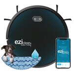 EZIclean Aqua Connect x550 - Robot aspirateur laveur connecté – Navigation Navig+ – 55dB – 120 min – 120m² – 600 mL