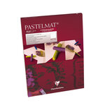 Bloc 12 feuilles pour pastel  PASTELMAT 360g 18x24 Blanc CLAIREFONTAINE