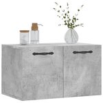 vidaXL Armoire murale Gris béton 60x36 5x35 cm Bois d'ingénierie