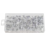 Ks tools assortiment de fusibles en verre 120 pièces 5-30a