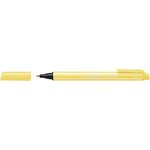 Stylo feutre pointMax pointe moyenne 0.8mm jaune x 10 STABILO