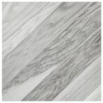 vidaXL Dalles de plancher autoadhésives 20 Pièces PVC 1 86 m² gris rayé