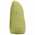 vidaXL Coussin de Dos Vert clair 60 x 24 x 50 cm tissu
