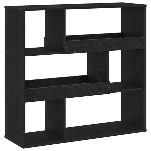 vidaXL Étagère à livres Chêne noir 100 x 33 x 94 5 cm