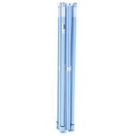 vidaXL Tente de réception pliable professionnelle 3x4 m Acier Crème