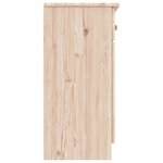 vidaXL Buffet ALTA 112x35x73 cm bois massif de pin