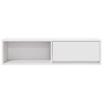 vidaXL Meubles TV 2 Pièces blanc 100x31x25 5 cm bois d'ingénierie