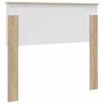 vidaXL Tête de lit Chêne Sonoma 100 cm Bois d'ingénierie