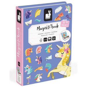 Jeu éducatif - Magnéti'Book - Licorne - 44 magnets + modèles - Invente des histoires - Janod
