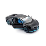 MAISTO Véhicule Bugatti Chiron - En métal - a l'échelle 1 / 24 eme - Bleu