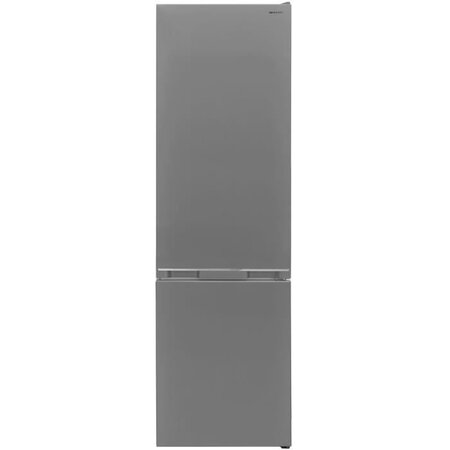 SHARP Réfrigérateur Combiné, 270 L, Silver