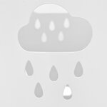 vidaXL Porte-parapluie Design Parapluies Acier Blanc