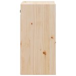 vidaXL Armoires murales 2 Pièces 30x30x60 cm Bois de pin massif