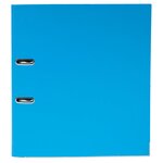 Classeur À Levier Prem'touch Intérieur Et Extérieur En Polypropylène - Dos 80mm - A4 Maxi. - Bleu Clair - X 10 - Exacompta
