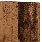 vidaXL Jardinière vieux bois 40x40x40 cm bois d'ingénierie