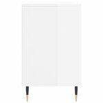 vidaXL Armoire à chaussure Blanc brillant 102x36x60 cm Bois ingénierie