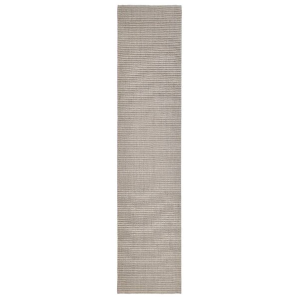 vidaXL Tapis Sisal naturel 66x300 cm Sableux