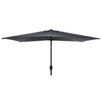 Progarden parasol lundi 150x250 cm gris foncé